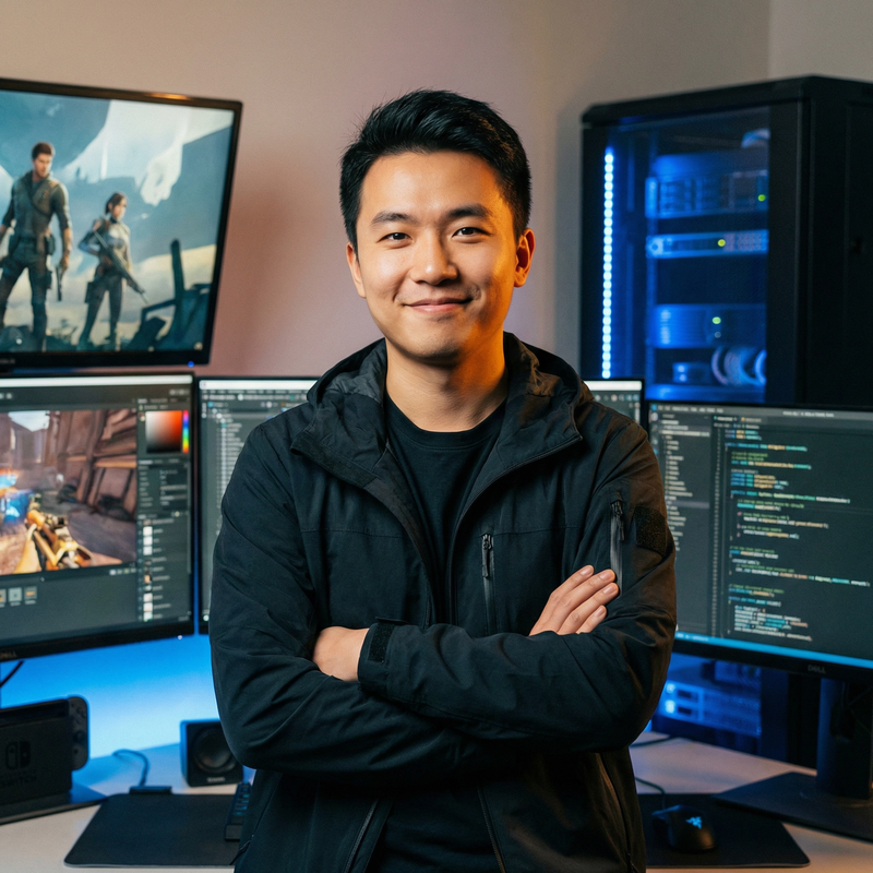 抖荫短视频游戏解说导演陈锐